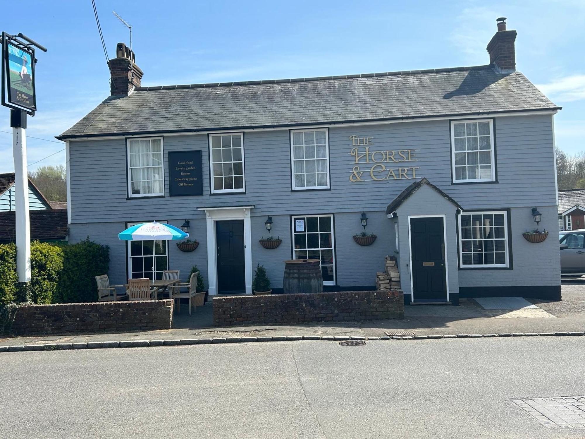 The Horse & Cart Hotel Peasmarsh Exterior photo